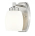 Z-Lite Kendrick 1 Light Wall Sconce in Brushed Nickel Finish Model: 745-1S-BN