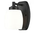 Z-Lite Kendrick 1 Light Wall Sconce in Brushed Nickel Finish Model: 745-1S-BN