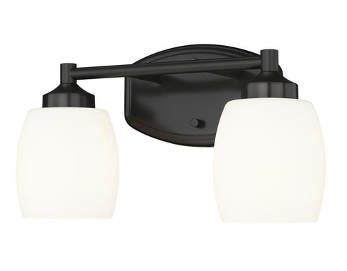 Z-Lite Kendrick 2 Light Vanity in Brushed Nickel Finish Model: 745-2V-BN