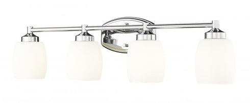 Z-Lite Kendrick 4 Light Vanity in Brushed Nickel Finish Model: 745-4V-BN
