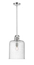 Z-Lite Kinsley 1 Light Pendant in Brushed Nickel Finish Model: 340P12-BN
