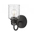 Z-Lite Kinsley 1 Light Wall Sconce in Brushed Nickel Finish Model: 340-1S-BN