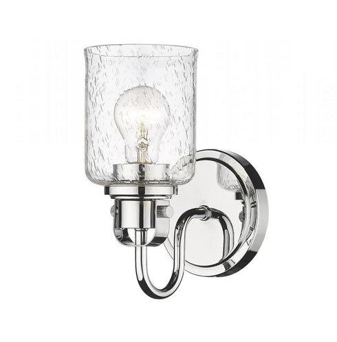 Z-Lite Kinsley 1 Light Wall Sconce in Brushed Nickel Finish Model: 340-1S-BN