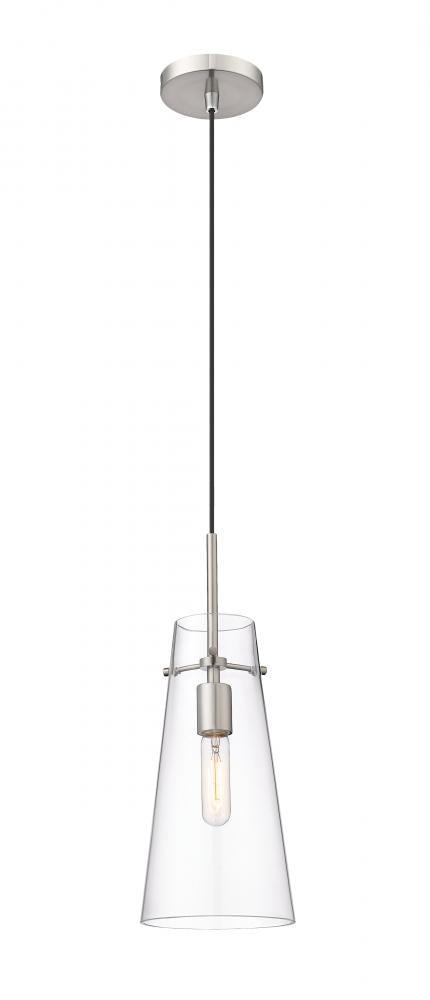 Z-Lite Kira 1 Light Pendant in Brushed Nickel Finish Model: 7508P-BN