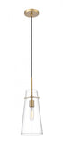 Z-Lite Kira 1 Light Pendant in Brushed Nickel Finish Model: 7508P-BN