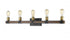 Z-Lite Kirkland 5 Light Vanity in Ashen Barnboard Finish Model: 472-5V-ABB