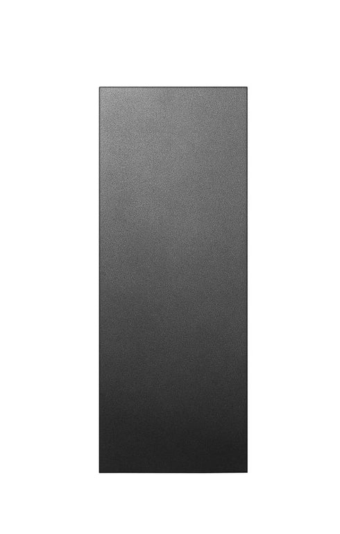 Z-Lite Landrum 1 Light Outdoor Wall Light in Black Finish Model: 581S-BK-LED