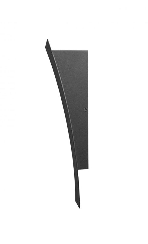 Z-Lite Landrum 1 Light Outdoor Wall Light in Black Finish Model: 581S-BK-LED