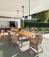 Z-Lite Laurent 1 Light Outdoor Pendant in Black Finish Model: 599P8-BK