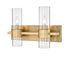 Z-Lite Lawson 2 Light Vanity in Brushed Nickel Finish Model: 343-2V-BN