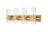 Z-Lite Lawson 4 Light Vanity in Brushed Nickel Finish Model: 343-4V-BN