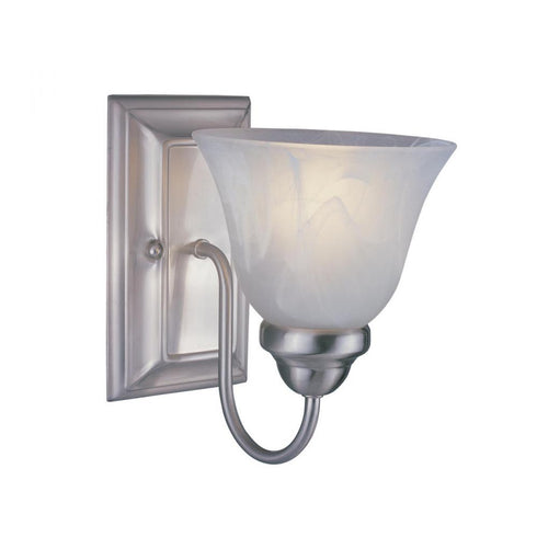 Z-Lite Lexington 1 Light Wall Sconce in Brushed Nickel Finish Model: 311-1S-BN