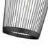 Z-Lite Lido 1 Light Pendant in Matte Black Finish Model: 342P19-MB