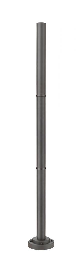 Z-Lite Light Outdoor Posts + Hardware in Black Finish Model: 567P-BK