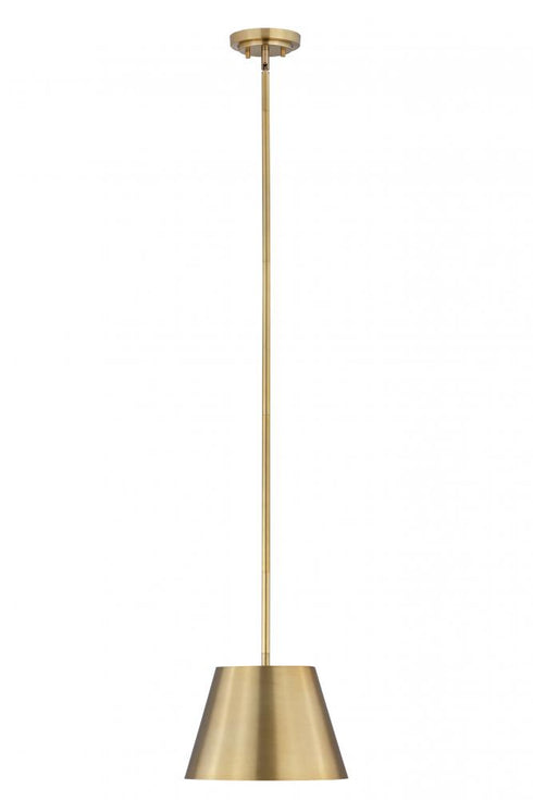 Z-Lite Lilly 1 Light Pendant in Brushed Nickel Finish Model: 2307-12BN