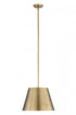 Z-Lite Lilly 1 Light Pendant in Brushed Nickel Finish Model: 2307-18BN