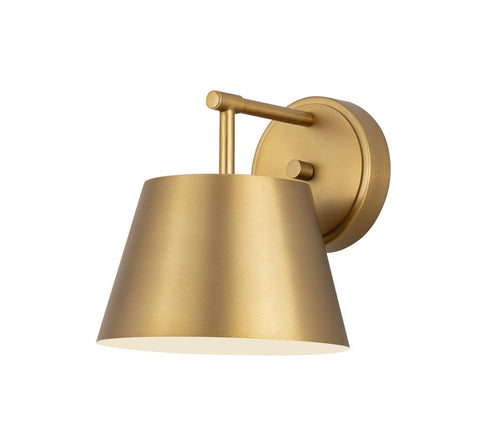 Z-Lite Lilly 1 Light Wall Sconce in Brushed Nickel Finish Model: 2307-1S-BN