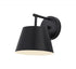 Z-Lite Lilly 1 Light Wall Sconce in Brushed Nickel Finish Model: 2307-1S-BN