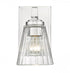 Z-Lite Lyna 1 Light Wall Sconce in Brushed Nickel Finish Model: 823-1S-BN