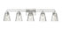 Z-Lite Lyna 5 Light Vanity in Brushed Nickel Finish Model: 823-5V-BN