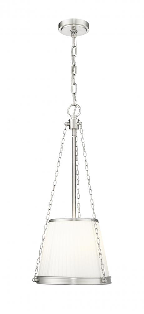 Z-Lite Madeline 4 Light Pendant in Brushed Nickel Finish Model: 1954P12-BN