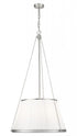 Z-Lite Madeline 6 Light Pendant in Brushed Nickel Finish Model: 1954P24-BN
