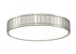 Z-Lite Madison 1 Light Flush Mount in Brushed Nickel Finish Model: 1005F16-BN-LED