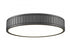 Z-Lite Madison 1 Light Flush Mount in Brushed Nickel Finish Model: 1005F16-BN-LED