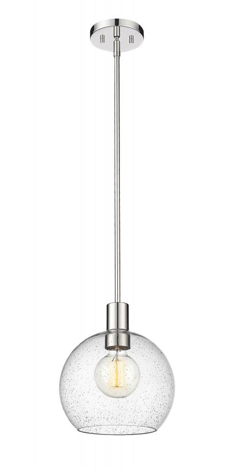 Z-Lite Margo 1 Light Pendant in Brushed Nickel Finish Model: 7500P10-BN