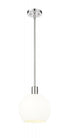 Z-Lite Margo 1 Light Pendant in Brushed Nickel Finish Model: 7500P10-BN