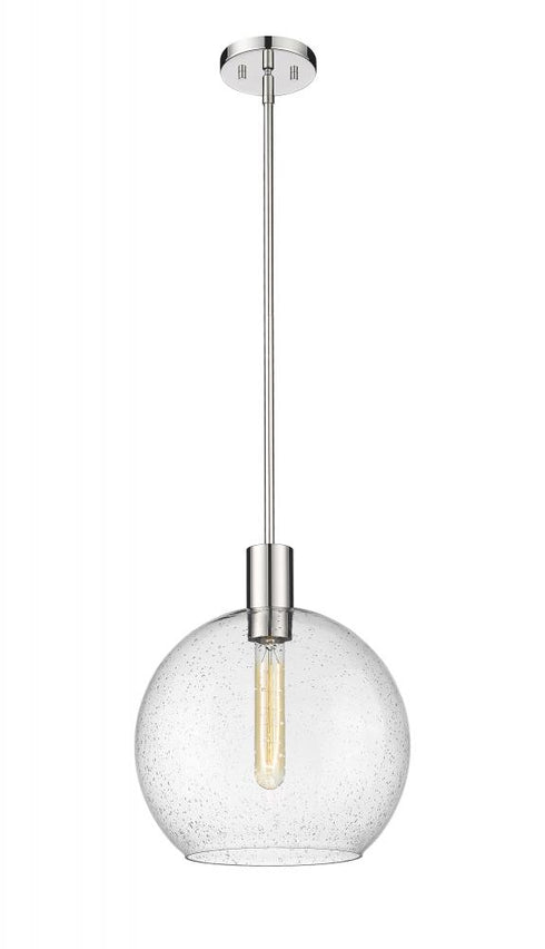 Z-Lite Margo 1 Light Pendant in Brushed Nickel Finish Model: 7500P14-BN