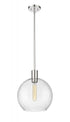 Z-Lite Margo 1 Light Pendant in Brushed Nickel Finish Model: 7500P14-BN