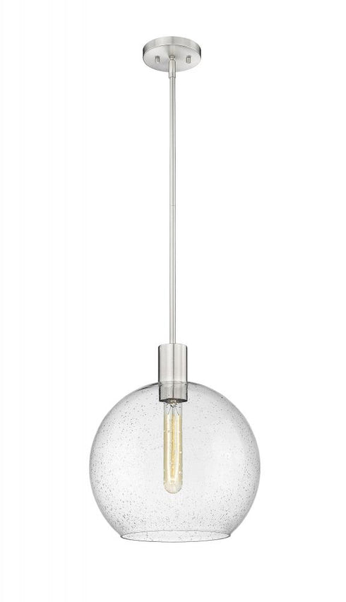 Z-Lite Margo 1 Light Pendant in Brushed Nickel Finish Model: 7500P14-BN