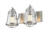 Z-Lite Mariner 2 Light Vanity in Brushed Nickel Finish Model: 444-2V-BN