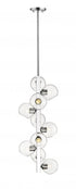 Z-Lite Marquee 10 Light Chandelier in Chrome Finish Model: 455-10CH