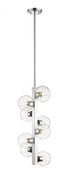 Z-Lite Marquee 8 Light Chandelier in Chrome Finish Model: 455-8CH