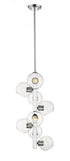 Z-Lite Marquee 8 Light Chandelier in Chrome Finish Model: 455-8CH