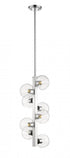 Z-Lite Marquee 8 Light Chandelier in Chrome Finish Model: 455-8CH