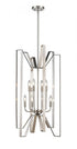 Z-Lite Marsala 8 Light Chandelier in Brushed Nickel Finish Model: 4000-8BN