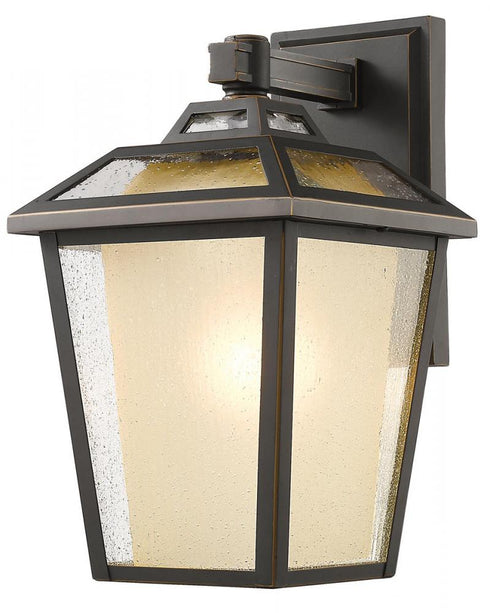 Z-Lite Memphis Outdoor 1 Light Outdoor Wall Light in Oil Rubbed Bronze Finish Model: 532B-ORB