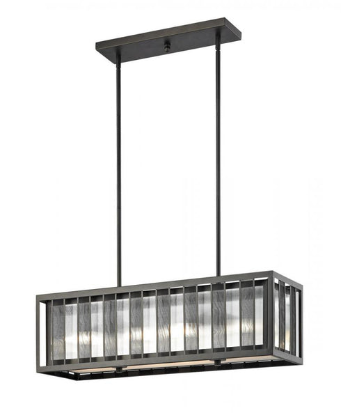 Z-Lite Meridional 4 Light Pendant in Bronze Finish Model: Z32-58IS