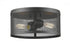 Z-Lite Meshsmith 2 Light Flush Mount in Brushed Nickel Finish Model: 331F12-BN