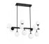 Z-Lite Midnetic 11 Light Linear Chandelier in Matte Black Finish Model: 730-11L-MB