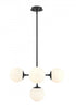 Z-Lite Midnetic 5 Light Pendant in Matte Black Finish Model: 730-5MB