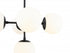 Z-Lite Midnetic 5 Light Pendant in Matte Black Finish Model: 730-5MB