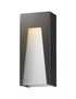 Z-Lite Millenial 1 Light Outdoor Wall Light in Black Gold Finish Model: 561B-BK-GD-CSL-LED