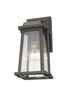 Z-Lite Millworks 1 Light Outdoor Wall Light in Oil Rubbed Bronze Finish Model: 574S-ORB