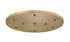 Z-Lite Multi Point Canopy 11 Light Ceiling Plate in Brushed Nickel Finish Model: CP2411R-BN