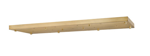 Z-Lite Multi Point Canopy 17 Light Ceiling Plate in Brushed Nickel Finish Model: CP4217L-BN