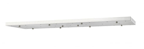 Z-Lite Multi Point Canopy 23 Light Ceiling Plate in Brushed Nickel Finish Model: CP5423L-BN